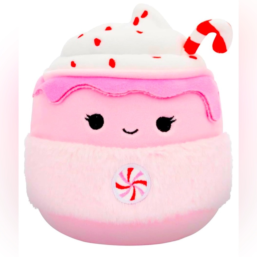 Squishmallows 16” Christmas 2024 Plush, Ethel The Hot Chocolate & Candy Cane